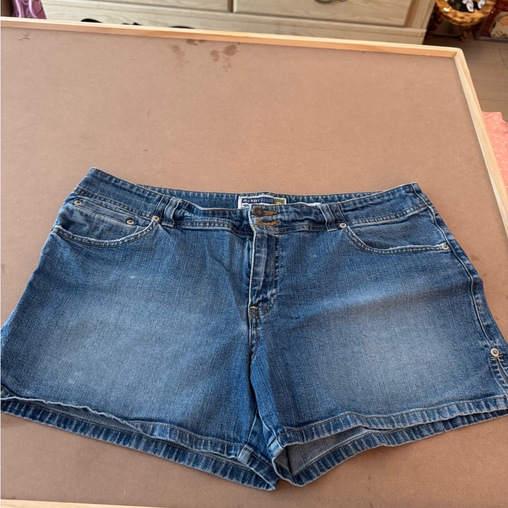 Old Navy Blue Jean Shorts Relaxed Fit
